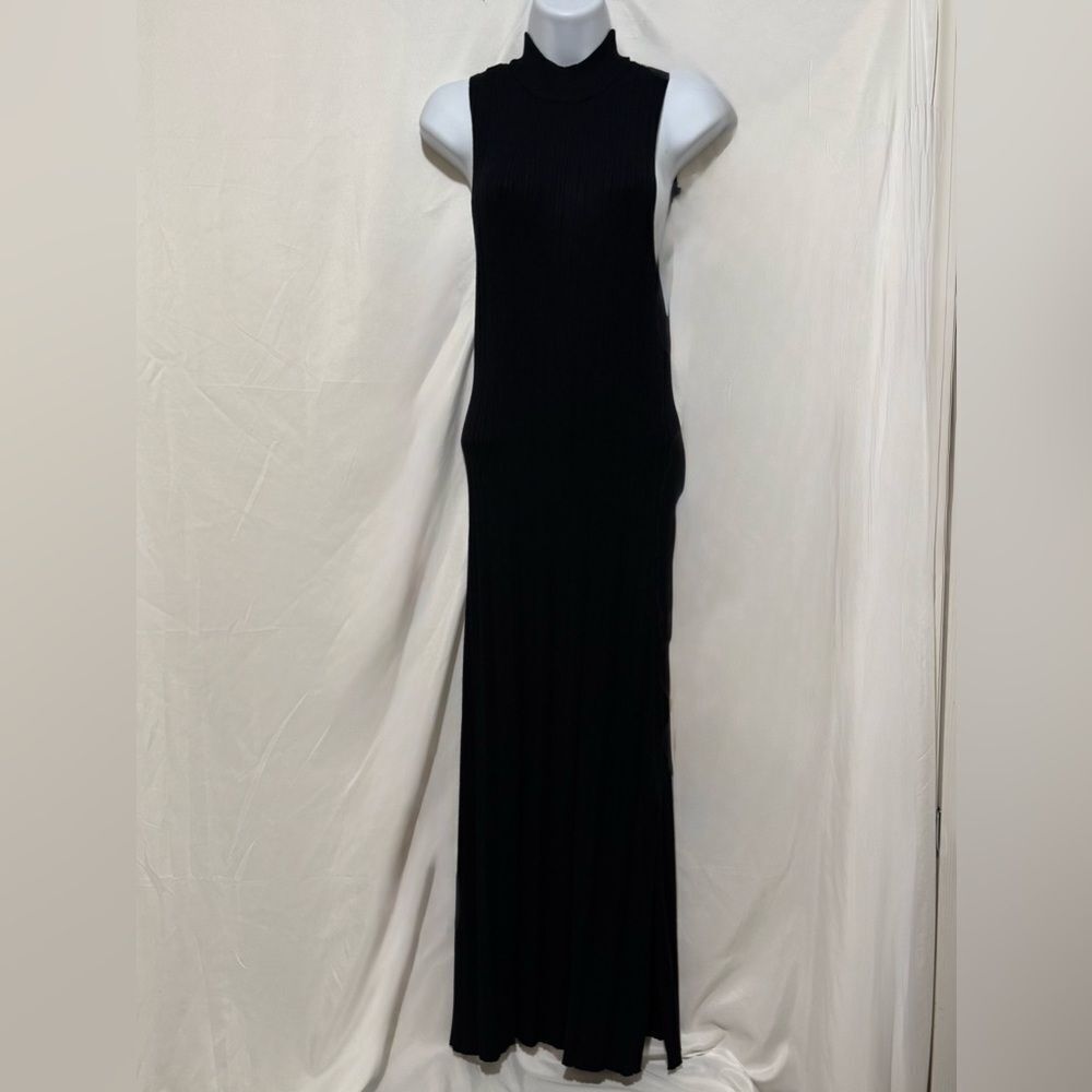 WAYF Cynthia Mock Neck Tank Midi-dress Size M